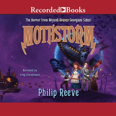 Mothstorm – omslag til lydbogen af Philip Reeve
