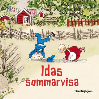 Idas sommarvisa – omslag till ljudboken av Astrid Lindgren