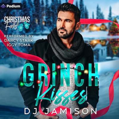 Grinch Kisses – omslag til lydbogen af DJ Jamison