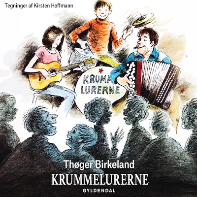 Krummelurerne – omslag til lydbogen af Thøger Birkeland