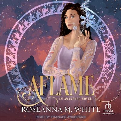 Aflame – omslag til lydbogen af Roseanna M. White