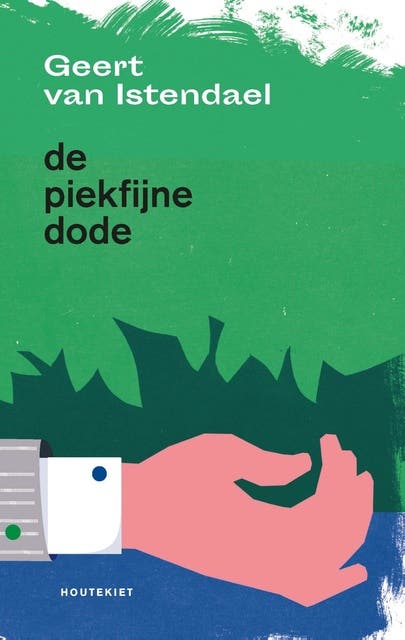 De piekfijne dode – omslag van het luisterboek van Geert van Istendael