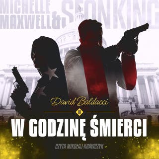 W godzinę śmierci – okładka audiobooka, autor David Baldacci