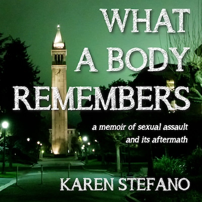 What A Body Remembers – omslag til lydbogen af Karen Stefano