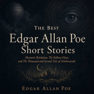 The Best Edgar Allan Poe Short Stories – omslag til lydbogen af Edgar Allan Poe