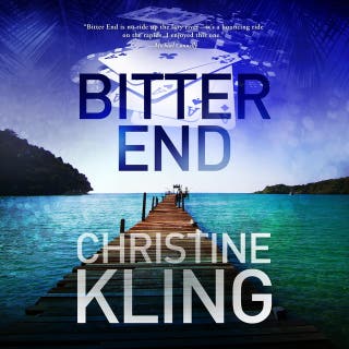 Bitter End – omslag till ljudboken av Christine Kling