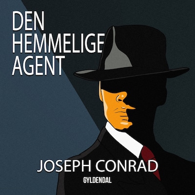 Den hemmelige agent – omslag til lydbogen af Joseph Conrad