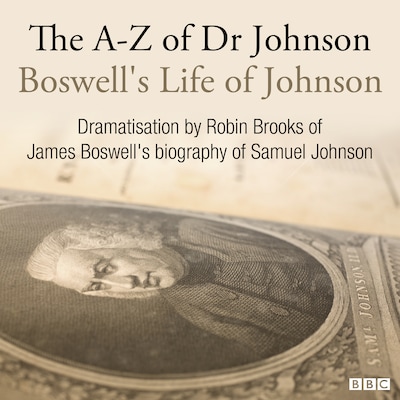 The A-Z Of Dr Johnson – omslag til lydbogen af James Boswell