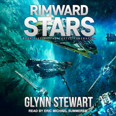 Rimward Stars – omslag til lydbogen af Glynn Stewart