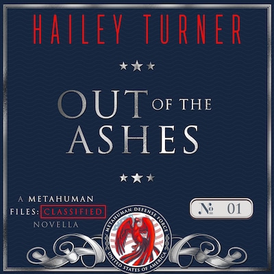 Out of the Ashes – omslag til lydbogen af Hailey Turner