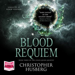 Blood Requiem – okładka audiobooka, autor Christopher Husberg