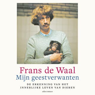 Mijn geestverwanten: de erkenning van het innerlijke leven van dieren – omslag van het luisterboek van Frans de Waal