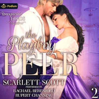 The Playboy Peer – omslag til lydbogen af Scarlett Scott