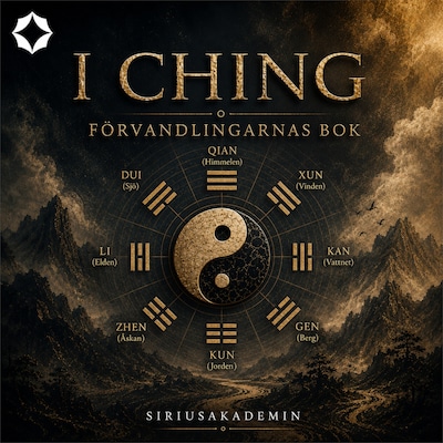 I Ching - Förvandlingarnas bok – omslag till ljudboken av Siriusakademin