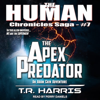 The Apex Predator – omslag til lydbogen af T.R. Harris