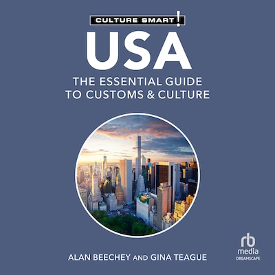 USA - Culture Smart! – omslag til lydbogen af Alan Beechey, Gina Teague