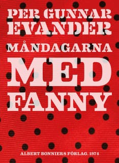 Måndagarna med Fanny – omslag till ljudboken av Per Gunnar Evander