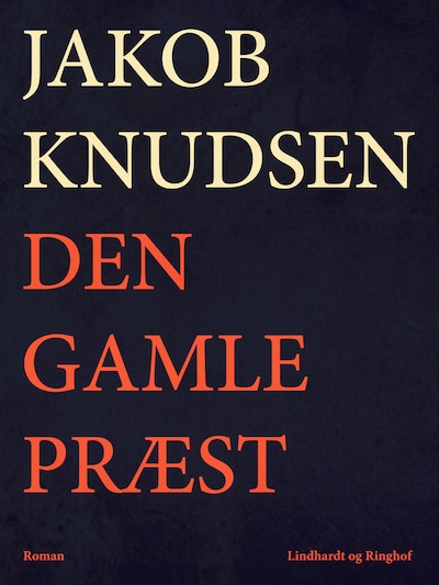 Den gamle præst – omslag til lydbogen af Jakob Knudsen