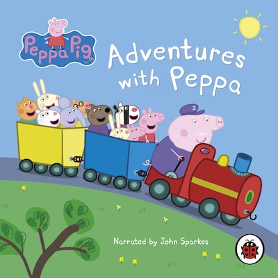 Peppa Pig: Adventures with Peppa – omslag til lydbogen af Ladybird