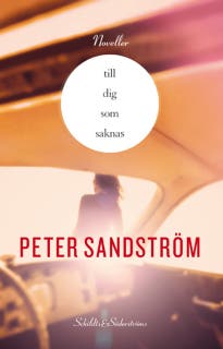 Till dig som saknas – omslag till ljudboken av Peter Sandström