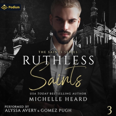 Ruthless Saints – omslag til lydbogen af Michelle Heard