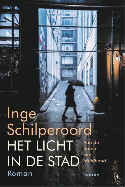 Het licht in de stad – omslag van het luisterboek van Inge Schilperoord
