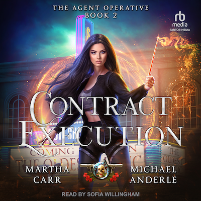 Contract Execution – omslag til lydbogen af Martha Carr, Michael Anderle