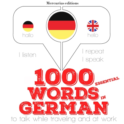 1000 essential words in German