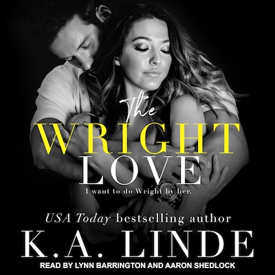 The Wright Love – omslag til lydbogen af K.A. Linde