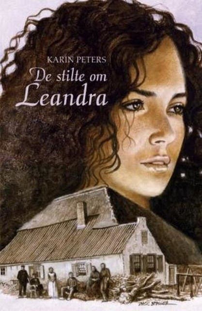 De stilte om Leandra – omslag van het luisterboek van Karin Peters