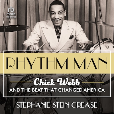Rhythm Man – omslag til lydbogen af Stephanie Stein Crease