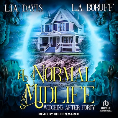 A Normal Midlife – omslag til lydbogen af Lia Davis, L.A. Boruff
