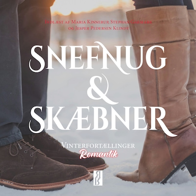 Snefnug og skæbner – omslag til lydbogen af August Moon, Malliccha Diana, Kristina L. Aagaard