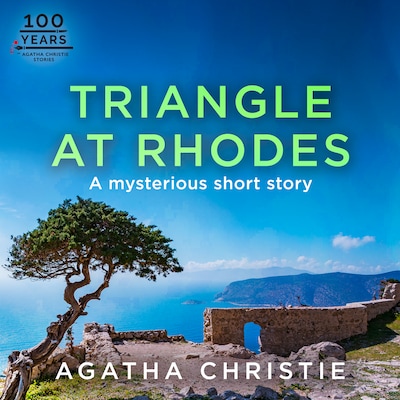 Triangle at Rhodes – omslag til lydbogen af Agatha Christie