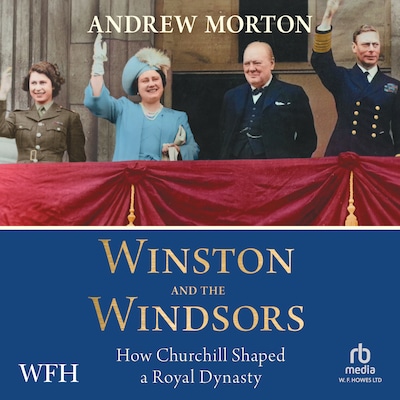 Winston and the Windsors – omslag til lydbogen af Andrew Morton