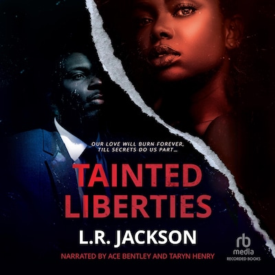 Tainted Liberties – omslag til lydbogen af L.R. Jackson