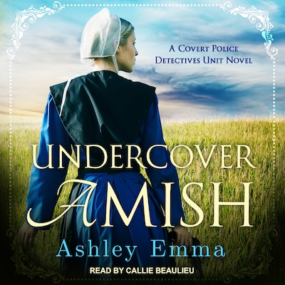 Undercover Amish – omslag til lydbogen af Ashley Emma
