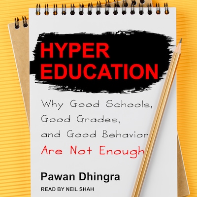 Hyper Education – omslag til lydbogen af Pawan Dhingra