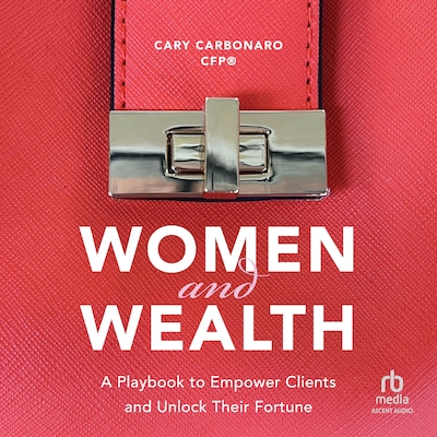 Women and Wealth – omslag til lydbogen af Cary Carbonaro