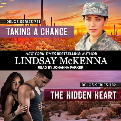 Taking a Chance/The Hidden Heart – omslag til lydbogen af Lindsay Mckenna