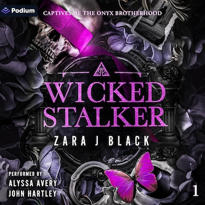 Wicked Stalker – omslag til lydbogen af Zara J Black