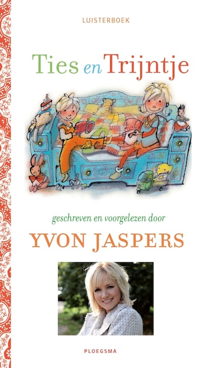 Ties en Trijntje – omslag van het luisterboek van Yvon Jaspers