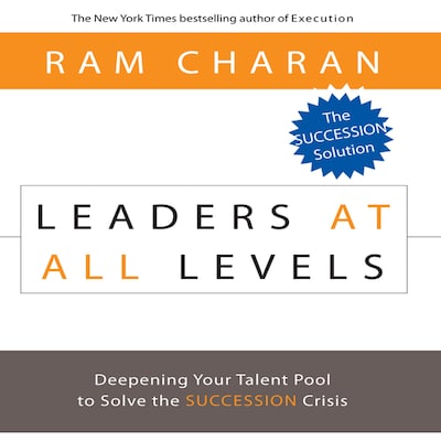 Leaders At All Levels – omslag til lydbogen af Ram Charan