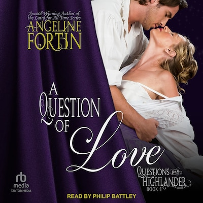 A Question of Love – omslag til lydbogen af Angeline Fortin