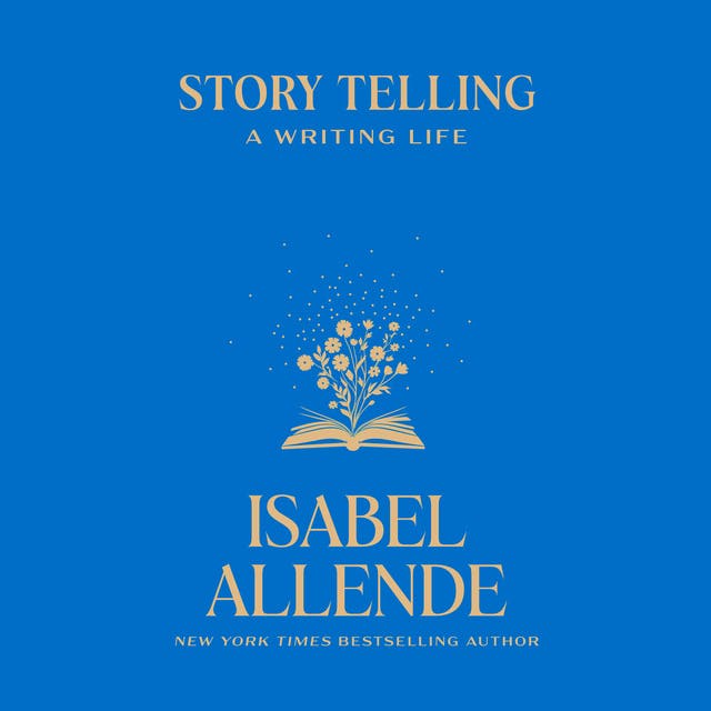 Story Telling: A Writing Life – omslag van het luisterboek van Isabel Allende