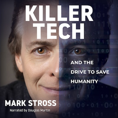 Killer Tech – omslag til lydbogen af Mark Stross