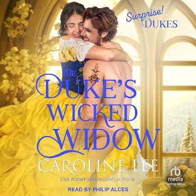 The Duke’s Wicked Widow – omslag til lydbogen af Caroline Lee
