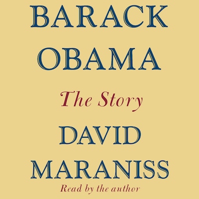 Barack Obama – omslag til lydbogen af David Maraniss