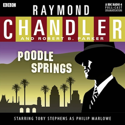 Poodle Springs – omslag til lydbogen af Raymond Chandler, Robert B Parker