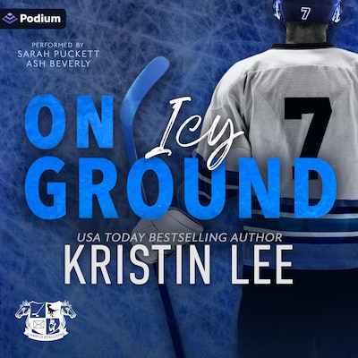 On Icy Ground – omslag til lydbogen af Kristin Lee